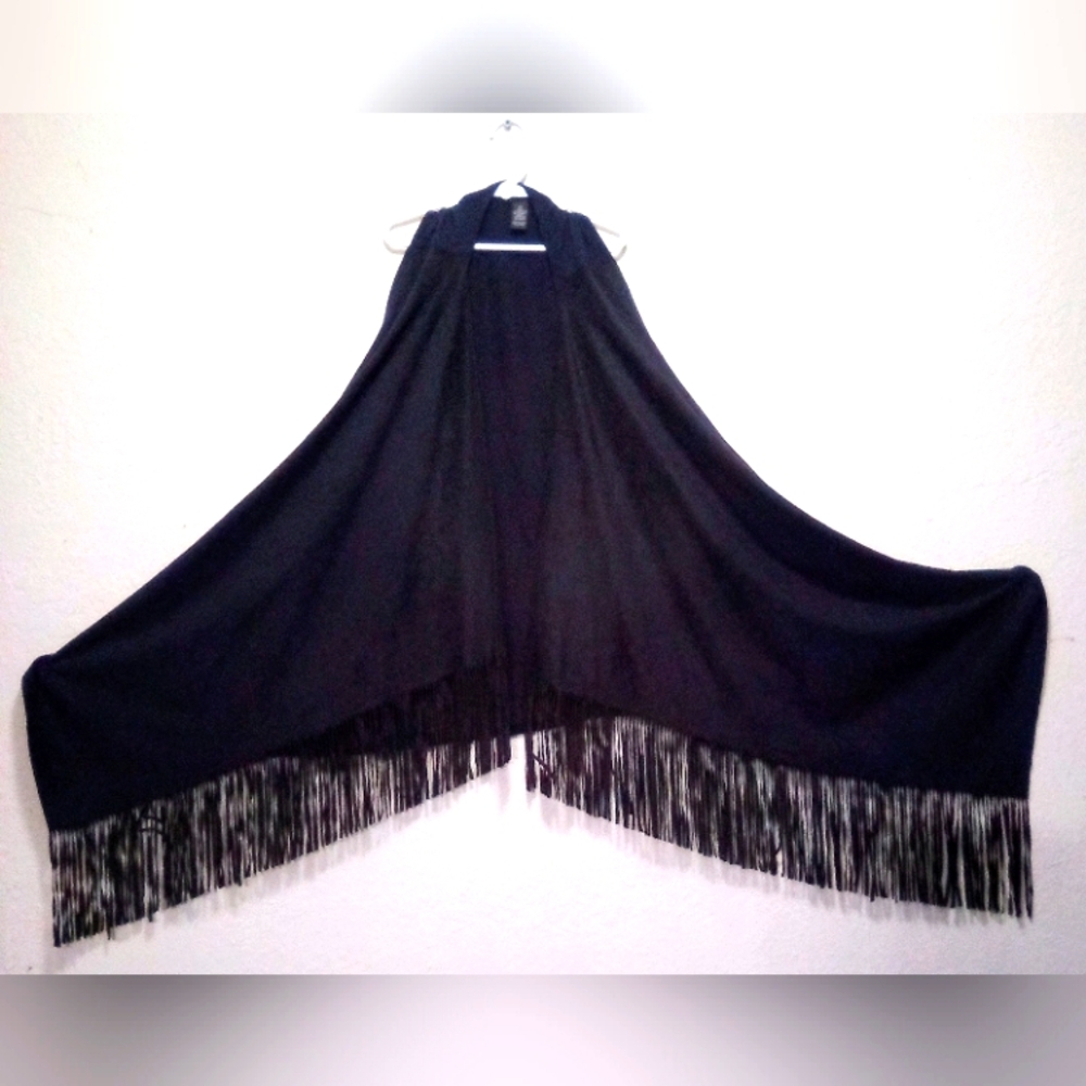 INTERNATIONAL CONCEPTS NAVY BLUE THROW/ SHALL SZ 3X